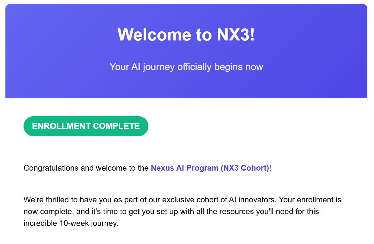 Nexus AI Program