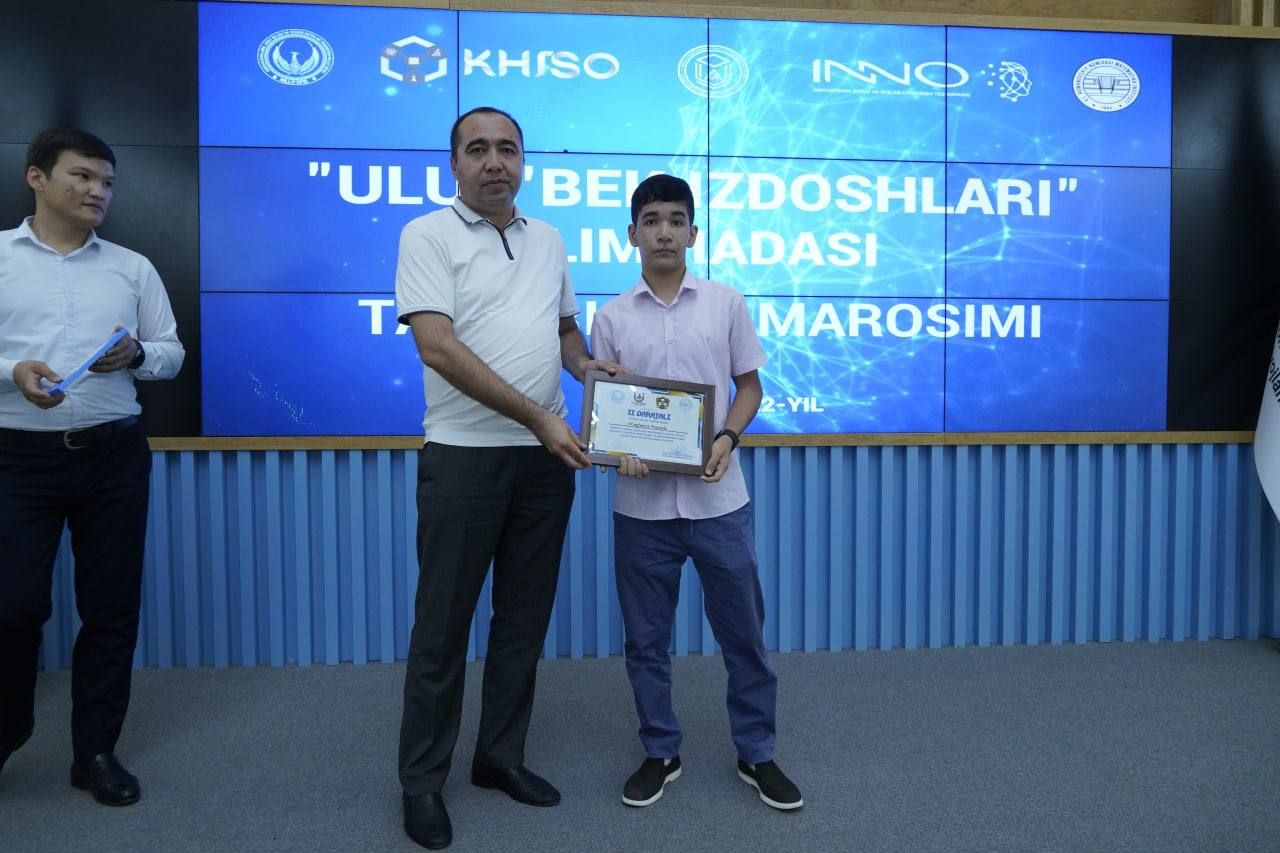 Ulug'bek Izdoshlari International Olympiad