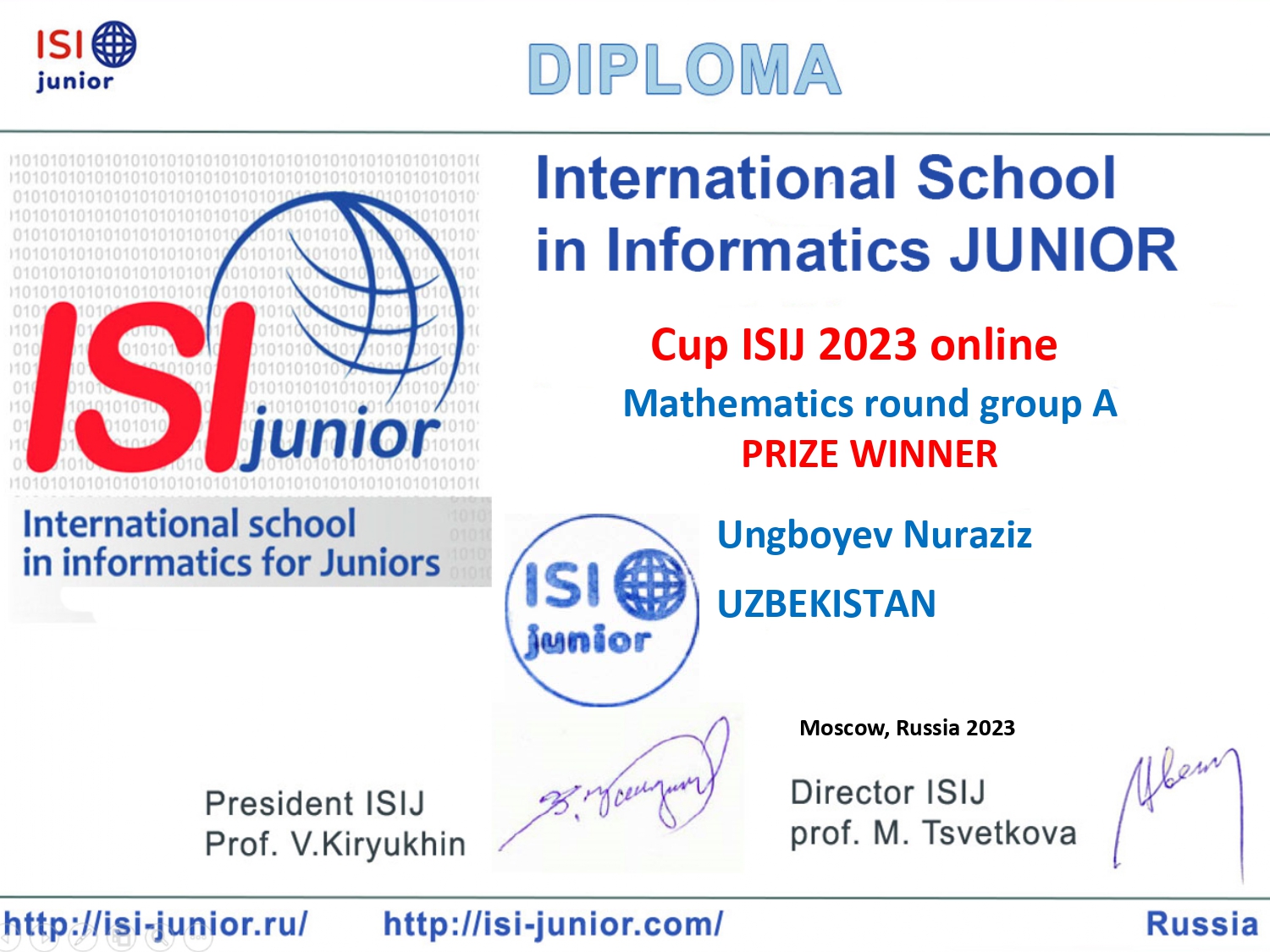 ISIJ 2023