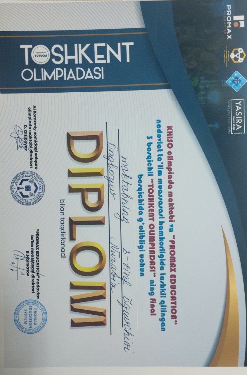 Tashkent Olympiad
